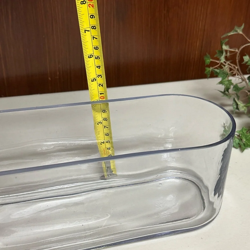 Clear Glass Bathroom Organizer